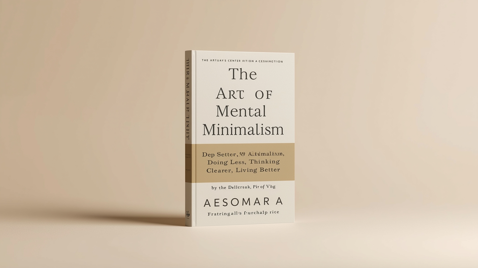 The Art of Mental Minimalism: Doing Less, Thinking Clearer, Living Better