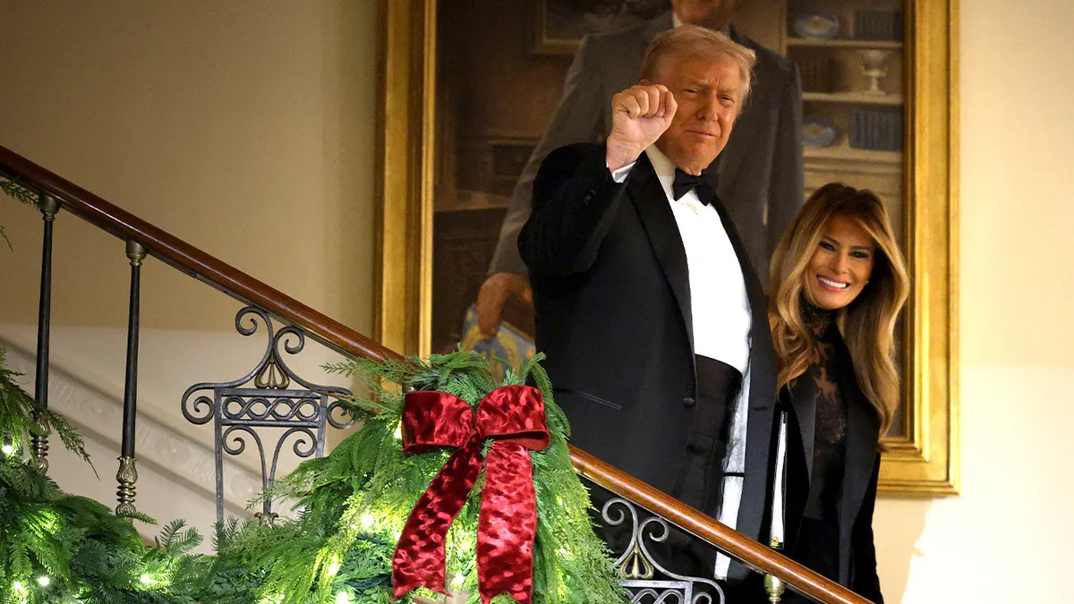 Trump Christmas Message 2025 Mixes Holiday Wishes With Politics